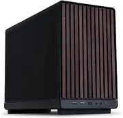 Lian Li DAN-A3 Front Wooden and Steel Mesh Side Panel mATX Case - Black (PC-A3X-WD)