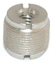 Adapter 1/4" Male light stand -standard microphone 5/8" Male Wholesale 50Pk 5794