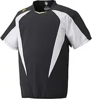 [DESCENTE] DBX-3603 Baseball Practice Hybrid Shirt, Black (BLK)