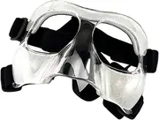 [Generic] Nose Guard Shield for Broken Nose, Adjustable Face Guard with Padding, Protection from Impact Injuries to Nose and Face for Unisex Adult