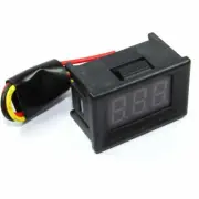 0 - 99.9V DC Red LED Panel Voltmeter DC 28 Arduino Monitor Pi Flux Workshop