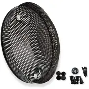 10" High Excursion Black 4 Split Subwoofer Mesh Grill Audiopipe TXX-GR10HX