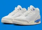 Nike Jordan 3 Retro Lucky Short White UNC blue Men & GS Size INSTANTSHIP!