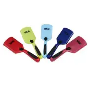 HKM Mane and Tail Brush - Rubber Grip Handle - Assorted Colors