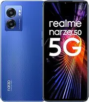 [realme] narzo 50 5G (Hyper Blue, 4GB RAM+64GB Storage) Dimensity 810 5G Processor | 48MP Ultra HD Camera