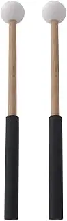 Snblzhef White Rubber Head Percussion Mallets for Xylophone and Glockenspiel, Percussion Instrument Accessories