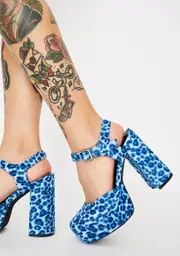 [dELiA*s by Dolls Kill] Wild Calling Platform Heels