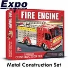 FIRE ENGINE Stainless Steel Construction Set 348 pieces Metal Kit CHP0012