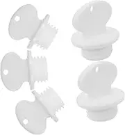 PACKOVE 5Pcs Portable Hot Water Bag Stoppers Leakproof Seal Stoppers for Hot Water Bottles Small and Lightweight Plug for Easy Use and Storage Practical Replacement