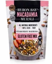 Byron Bay Macadamia Muesli Gluten Free Vegan 1.5Kg