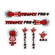 Yes BMX - Titan TX PRO decal set - old school bmx