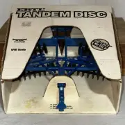 Vintage Ertl Tandem Disc. Blue. 1/16 Scale. NIB. $125.