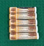 Five Chapstick Graham Cracker Lip Balm Lot New
