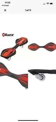 RipStik Ripster Caster Board Red