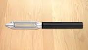 Rada Kitchen Deluxe Vegetable Peeler W241, L/R handed USA made 2" swivel blade