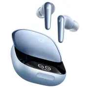 Anker Soundcore Liberty 4 Pro ANC Earbuds TWS Headphones, Adaptive ANC 3.0, Hi-Res Audio, Fast Charging, IPX5 Waterproof - Blue