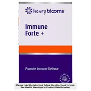 Henry Blooms Immune Forte + 60 Vege Capsules