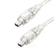 FireWire 1394 4P Male Cable IEEE1394 iLink M/M DV HDV Camcorder Computer PC Cord