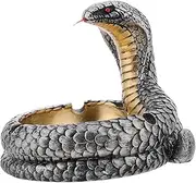BESTOYARD Realistic Resin Ashtray Lifelike Animal Decor for Home Outdoor Use Unique Halloween Scary Party Decoration Handpainted Ornamental Smokers