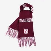 State of Origin QLD Queensland Maroons Traditional NRL Bar Scarf Warm Winter Neckwear