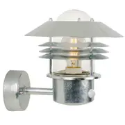 Vejers Wall Light with Sensor Galvanized - 25101031