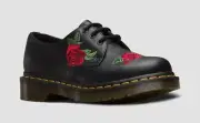 Dr Martens 3 Hole 1461 Vonda Black 24723001 Doc