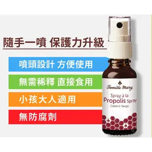久保雅司 Famille Mary 法國瑪莉家族 蜂膠噴劑 3入組 蜂膠噴液  蜂膠 兒童噴液 健康維持