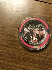 $5 hard rock hotel poison biloxi mississippi casino chip rare