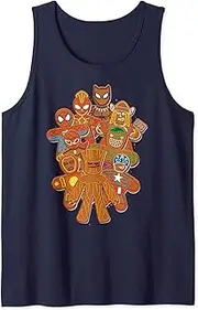 [Marvel] Avengers Gingerbread Cookies Christmas Tank Top