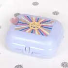 NEW Tupperware Oyster Packable Beaming Sun Mauve Handy for Travalling Craft Food