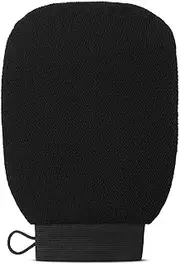 PAGHADI Bath Gloves Exfoliating Gloves For Dead Skin Bath Scrub Glove Body Whitening Body Exfoliator Mitt (Black)