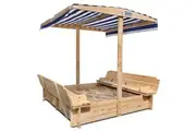 Lifespan Kids Skipper Sandpit with Canopy