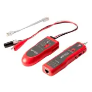 Tone Generator with Probe Kit RJ45 RJ11 Network Telephone Cable Tracker Tester