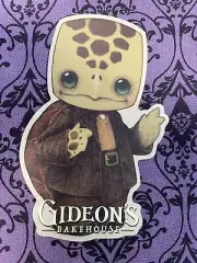 Gideon's Bakehouse Reginald Ridley Sea Turtle Sticker (Sold Out)