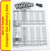 YAHTZEE Score Cards Pad - 80 Game Sheets Cards Refill Milton Hasbro Gaming