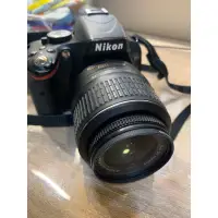 在飛比找蝦皮購物優惠-Nikon D5100數位單眼含鏡頭(二手)