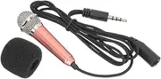 Kisangel 1 Set Miniature Microphone Portable Recording Mic for Tablets Computers No External Power Needed Compact Design for Vlogging Recording Sound Capture