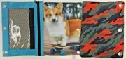 Back to School 7" x 10" Binder Zip Pouch Pencil Case SET OF 3