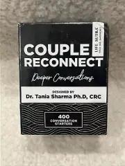 COUPLE RECONNECT GAME Dr. Tania Sharma 200 CONVERSATION STARTERS New LIFE SUTRA