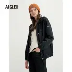 【AIGLE】女抗UV防潑水外套 AG-3A249A100 黑色(女裝 抗UV外套 防潑外套)