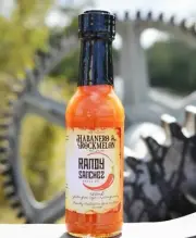 Habanero & Rockmelon Hot Sauce by Randy Sanchez Sauce Co