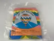 22" Hot Air Balloon Inflatable Blow Up ~ Decoration Pool Party Toy Float Rainbow