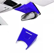 Car Front Camera Cover Trim 1PCS For Honda Civic 11th 2022-2023 ABS Bright Blue (for: Honda Civic)