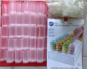 55x Party Cakes Dessert Push Pop Containers Shooter + Stand Kit for 24 Pops NEW