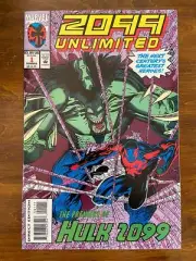 2099 UNLIMITED #1 (Marvel, 1993) VF Spider-Man/Hulk 2099