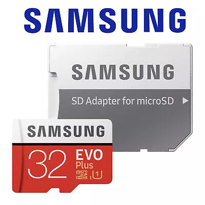 SAMSUNG EVO PLUS 32GB micro SD SDHC Class10 95MB/s 32G microSD Memory Card