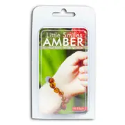 Little Smiles Knotted Baltic Amber Bracelet 14-15cm