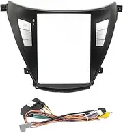 TRYOBE Car Radio Fascias,Fit For Hyundai, ELANTRA 2010 2 Din 9.7 Inch DVD Style Frame Video Player Navigation Panel Trim Stereo control panel