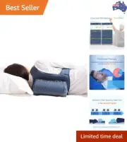 Side-Sleeping Backpack, sleep position trainer, alleviates snoring caused by ...
