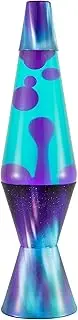 LAVA® - Lava 2047 Aurora Borealis lamp, Purple Wax, Teal Liquid, Decorative Base and Cap, Original LAVA® Brand 14.5 inch Motion lamp